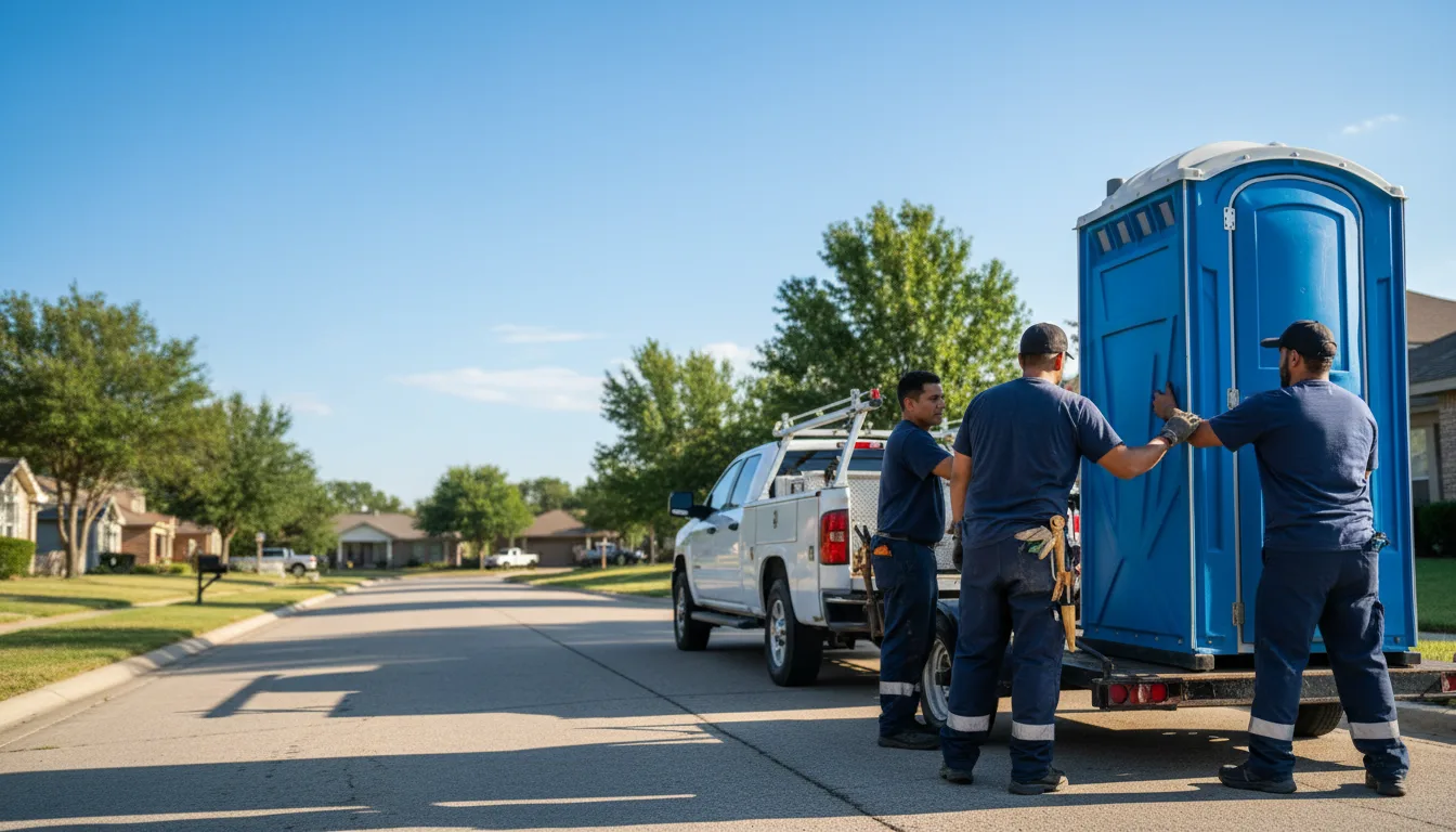 Portable Toilet Rental in Yantis, TX near me